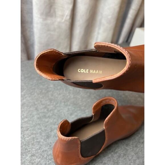 Cole Haan Womens Hara Bootie US 9.5 Dark Brown Leather - Picture 7 of 9